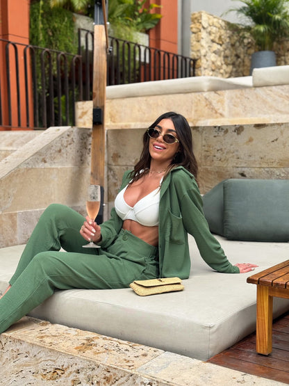 Calça Florenza Verde Oliva