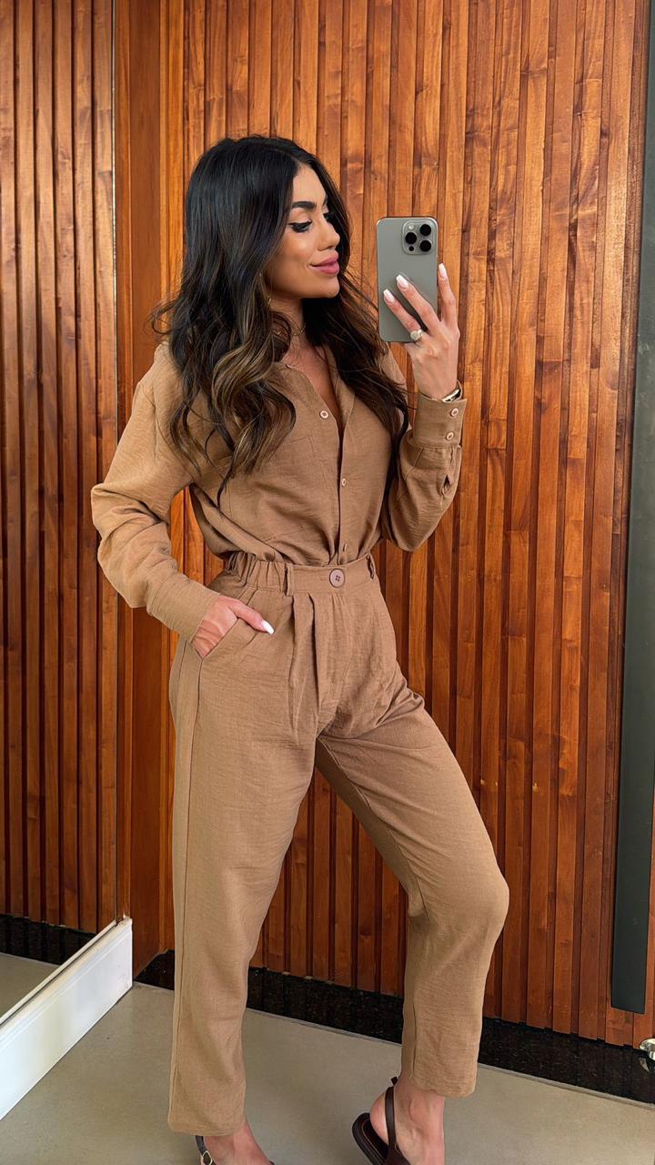 Calça Éteka Azul Caramelo