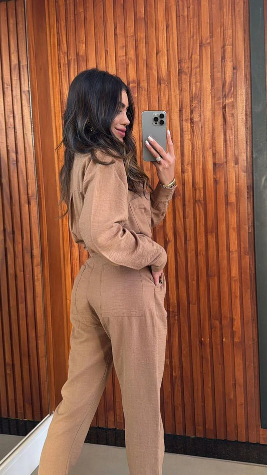 Calça Éteka Azul Caramelo