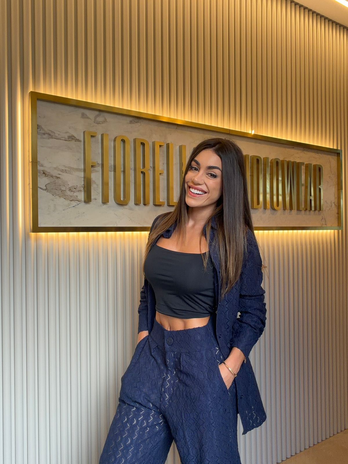 Camisa Marrakesh Azul Marinho