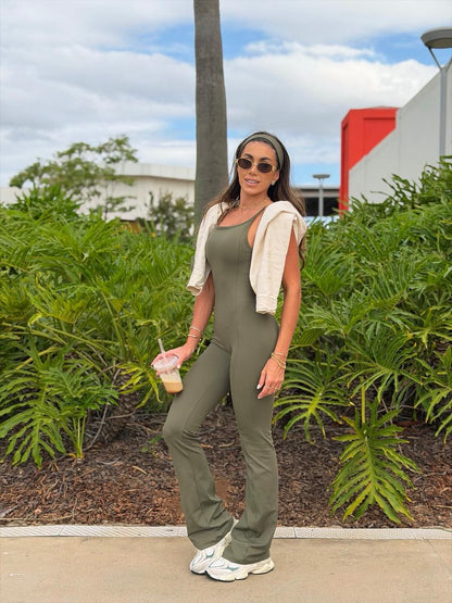 Macacão Celina Verde Musgo