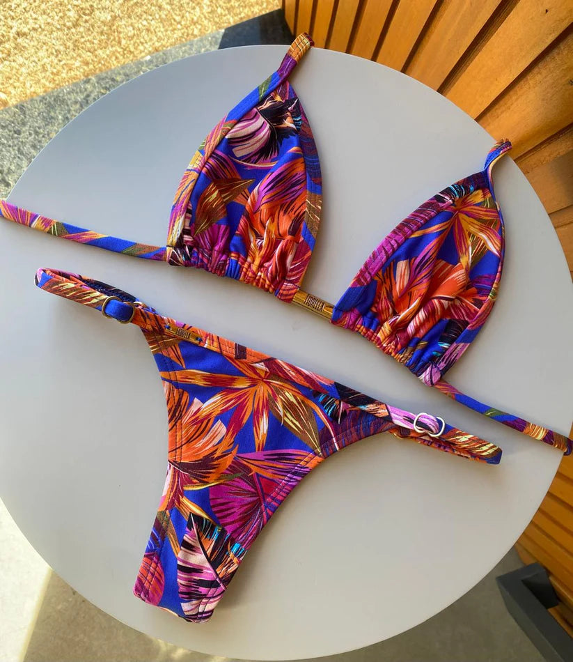 Biquini Anitta Floral Amazônia