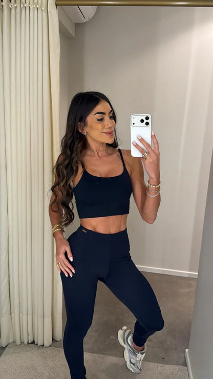 Legging Maria Antonia Slim Preta
