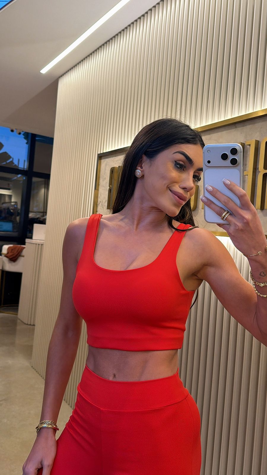 Top Maria Antonia Vermelho