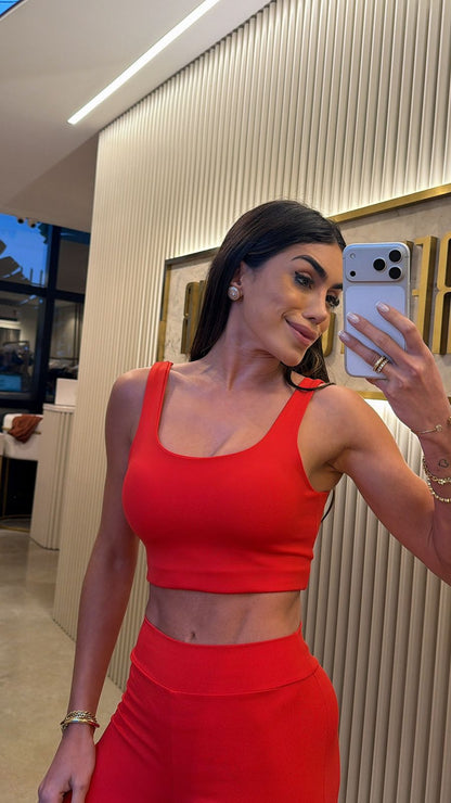 Top Maria Antonia Vermelho
