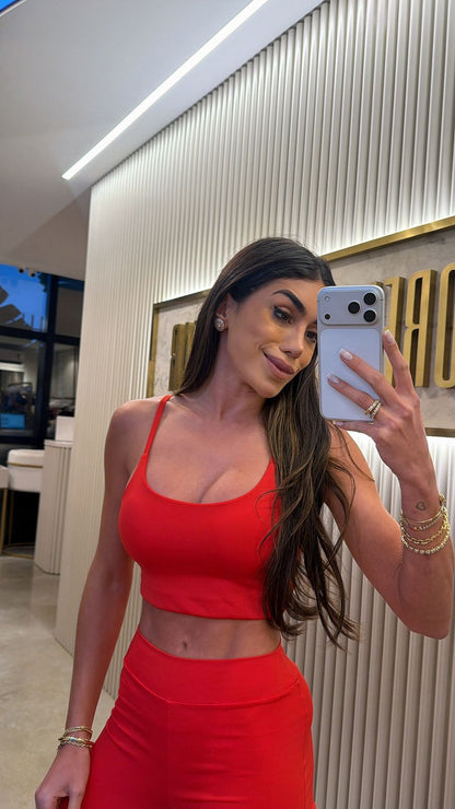 Top Maria Antonia Vermelho