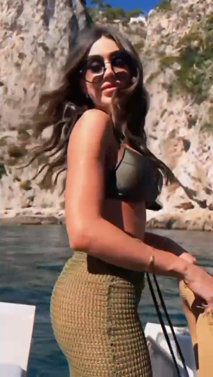 Biquini Sicilia Glow Verde Musgo