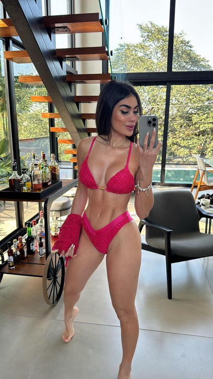 Biquini Fiorella Genova Coconut Cereja