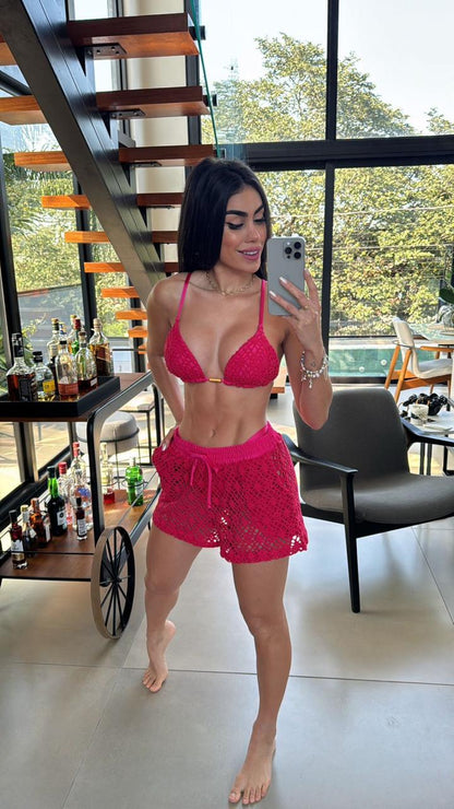 Biquini Fiorella Genova Coconut Cereja