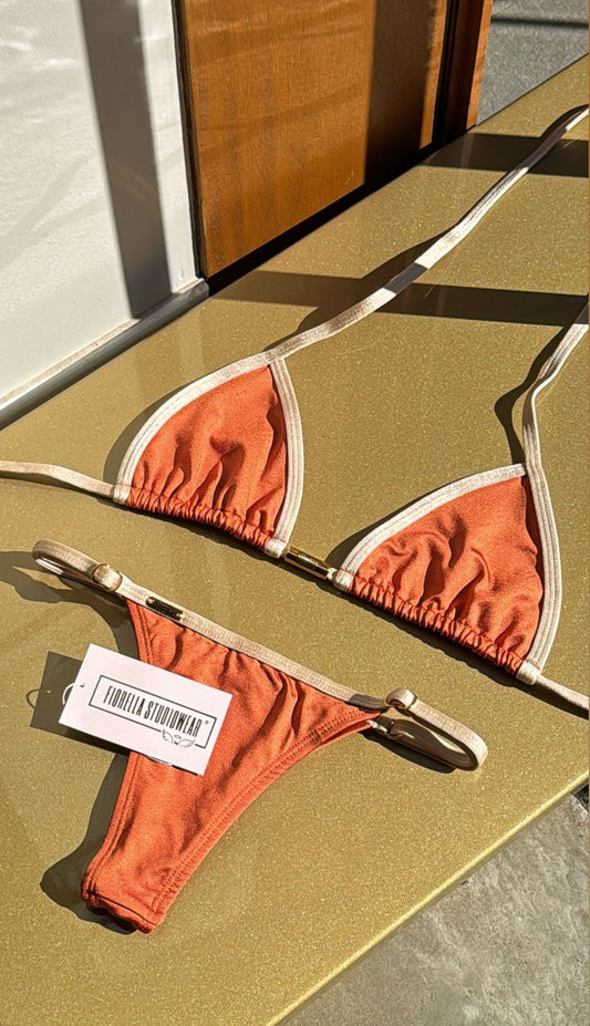 Biquini Anitta Glow Cobre/Dourado