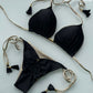 Biquini Elloah Glow Preto/Dourado