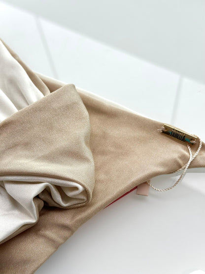 Biquini Elloah Glow Off White/Dourado