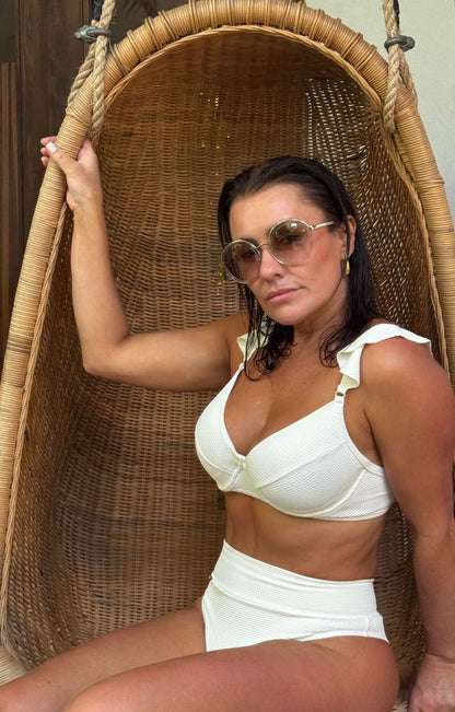 Biquini Sicilia Colméia Off White