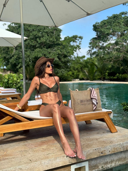 Biquini Marry Glow Verde Musgo