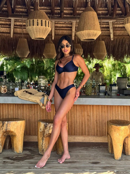 Biquini Marry Glow Azul Marinho