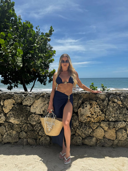 Saia Makani Glow Azul Marinho