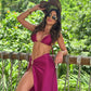Biquini Makani Glow Bordô