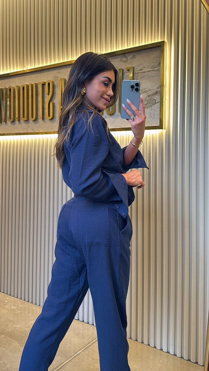 Calça Éteka Azul Marinho