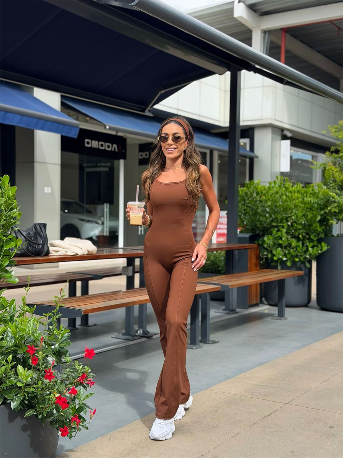 Macacão Celina Chocolate