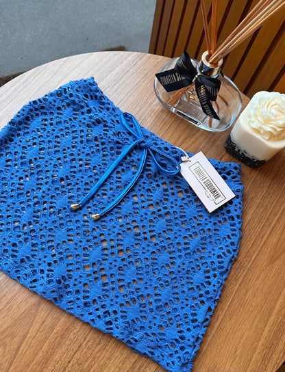 Saia Fiorella Coconut Azul Sky