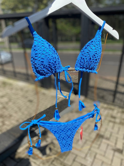 Biquini Elloah Coconut Azul Sky