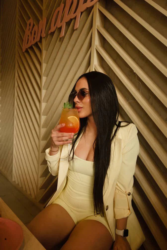 Macaquinho Serena Canelado Amarelo Manteiga