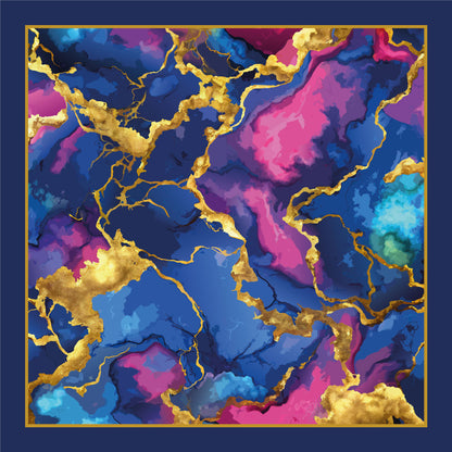 Panô Oásis Azul Marinho