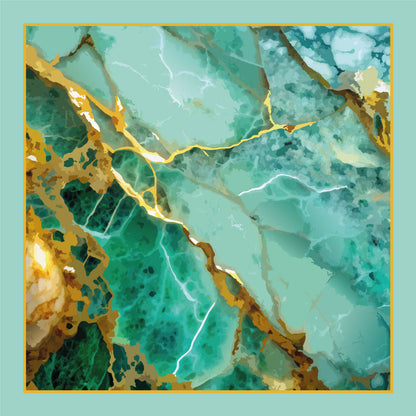 Panô Oásis Verde Água