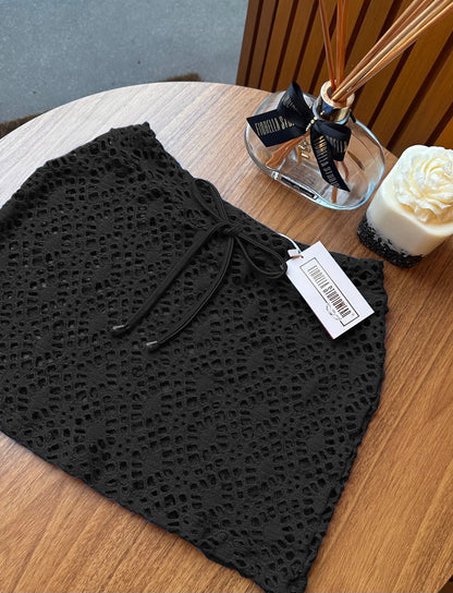 Saia Fiorella Coconut Preta