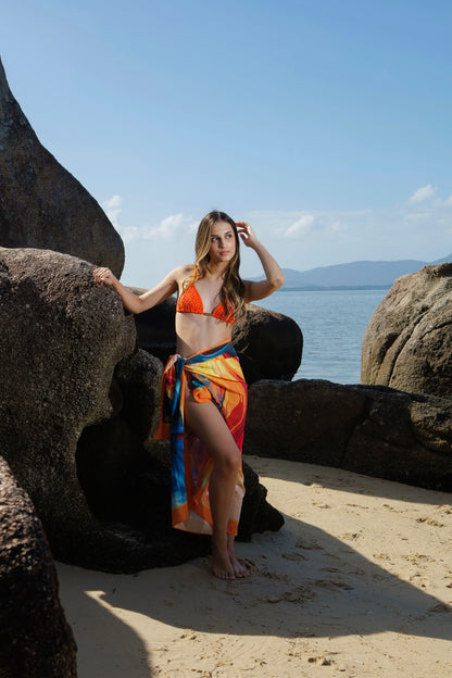 Panô Oásis Laranja