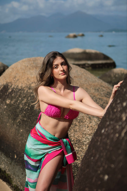 Panô Oásis Fúcsia