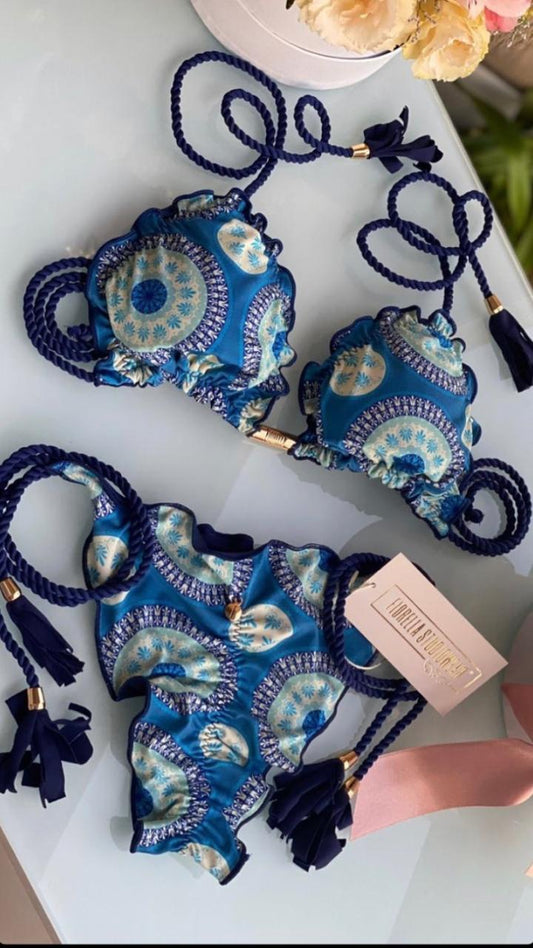 Biquini Fiorella Ripple Bella Mandala/Esmeralda