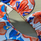 Biquini Fiorella Camélia Floral/Listrado Branco/Azul