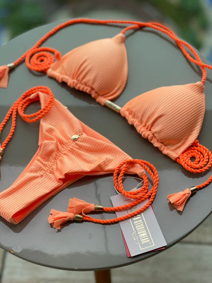 Biquini Fiorella Geovanella Eden Orange