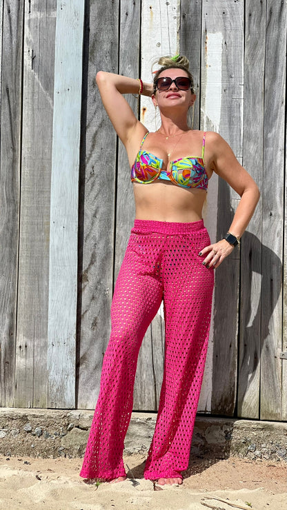 Calça Fiorella Riviera Pink