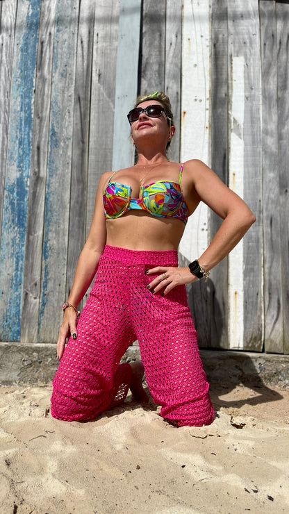 Calça Fiorella Riviera Pink