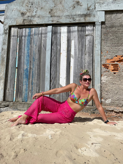 Calça Fiorella Riviera Pink