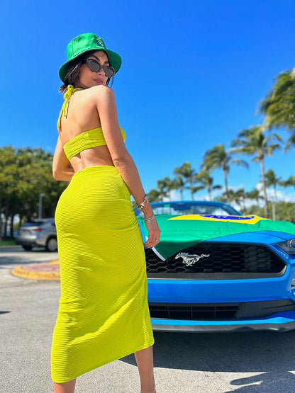 Saia Fiorella Ashley Amarela